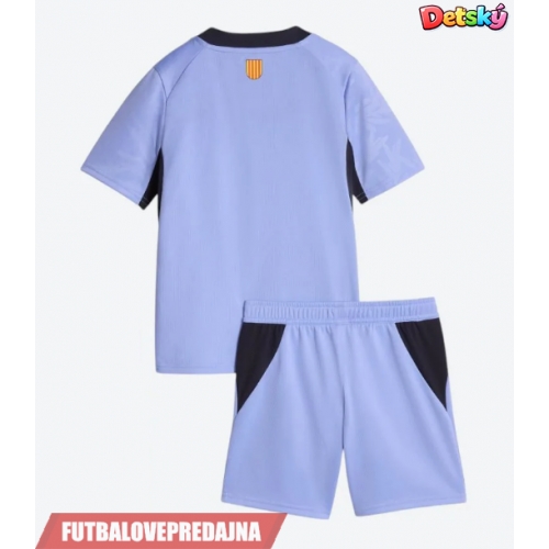 Lacne Dětský Futbalové dres Olympique de Marseille 2026-27 Krátky Rukáv - Tretina (+ trenírky)